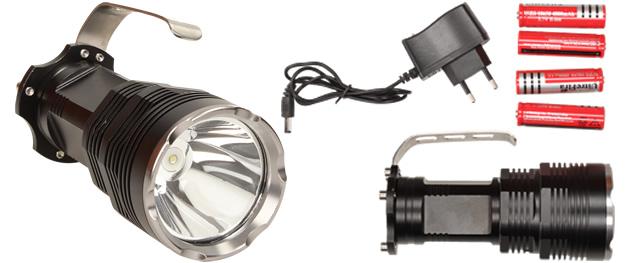 UV Led baterka v pouzdře a nabíječkou Trizand 
