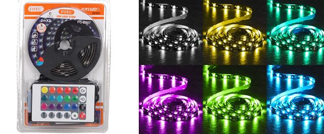 LED pásek RGB 3m USB TV LIGHT
