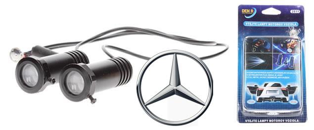 Led Logo Projektor Mercedes Sada 2 kusy