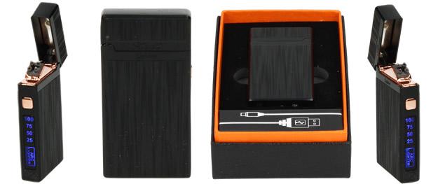 USB zapalovač zlatý na klíče