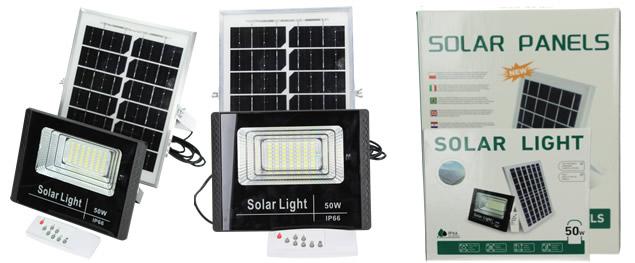 Solární pouliční světlo Jortan 50W 
