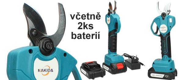 AKU tlakový čistič 60bar 150PSI včetně 2ks baterie WT-008