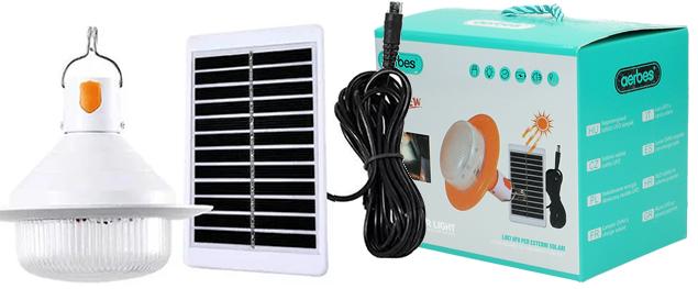 Solární systém LED reflektor 100W s dálkovým ovladačem