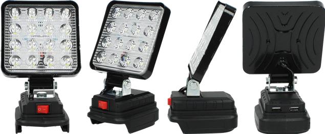 Akumulátorová Ruční Bruska Nakida 125 mm včetně 2x4000mAh baterie 21V