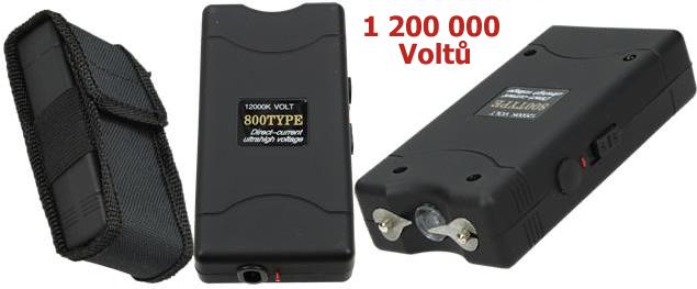 Dámský paralyzér s LED svítilnou