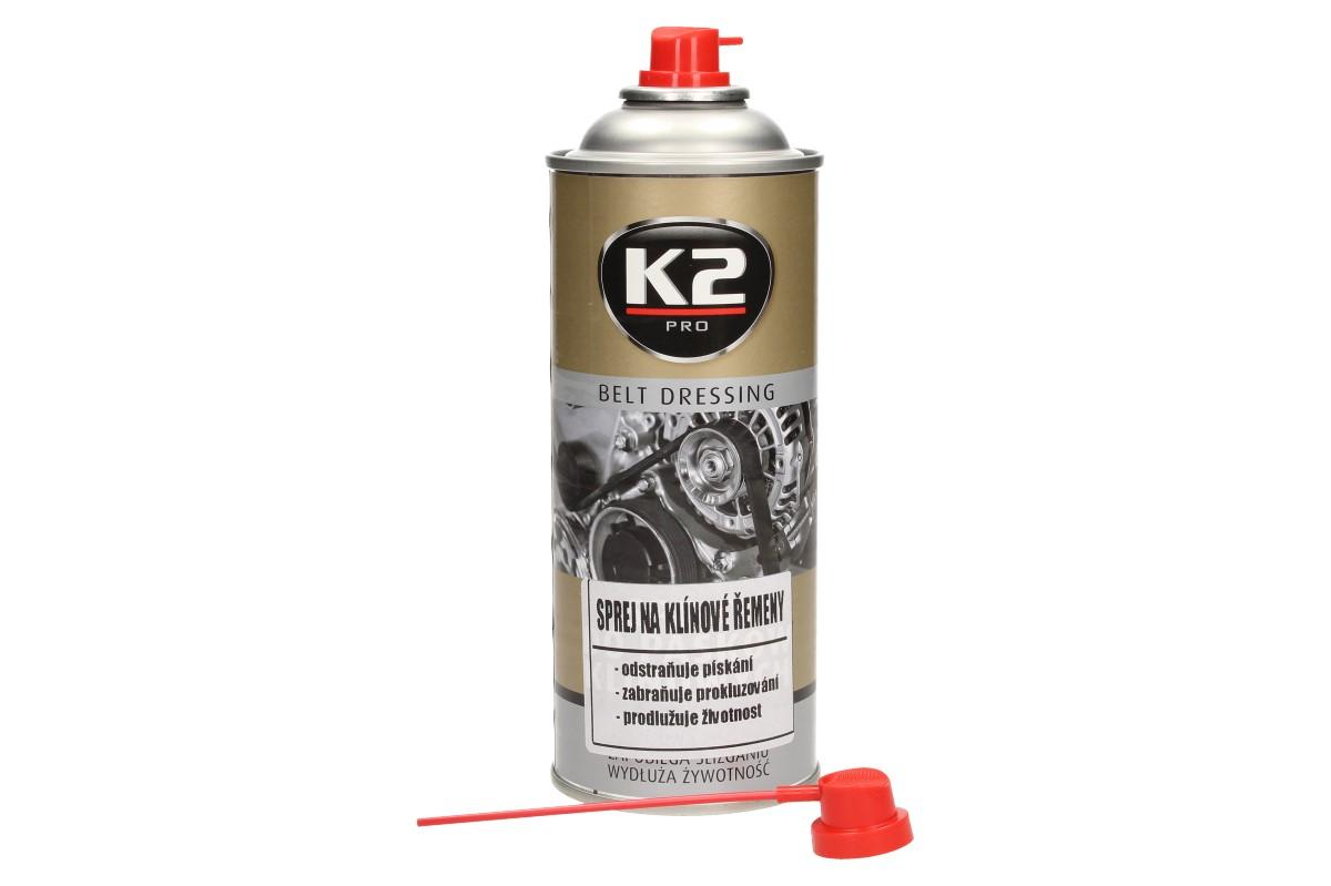 K2 sprej na klínové řemeny 400 ml