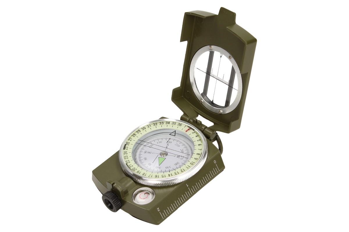 Compass DC60 vojenského vzhledu zelený