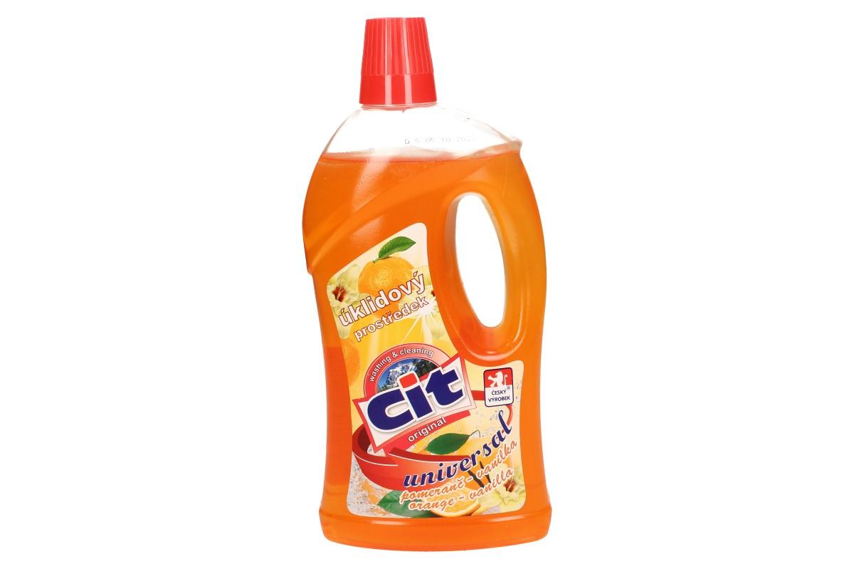 CIT univerzální úklidový prostředek 1L pomeranč-vanilka