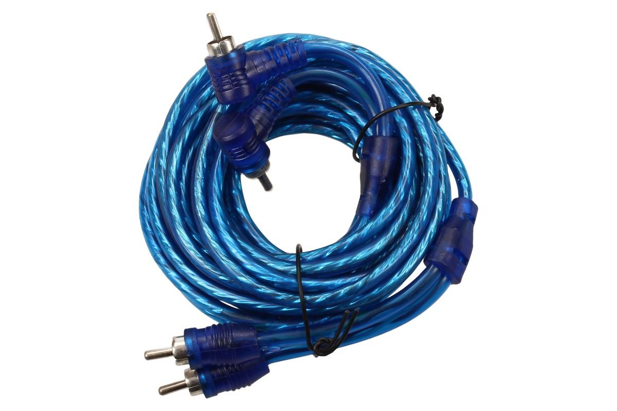 RCA video audio kabel Modrý 5m