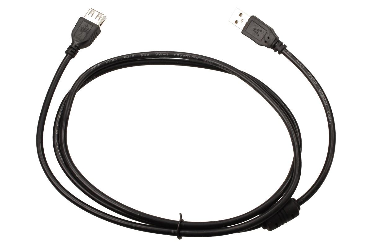 USB prodlužovací kabel 28AWG+24AWG (samec-samice)