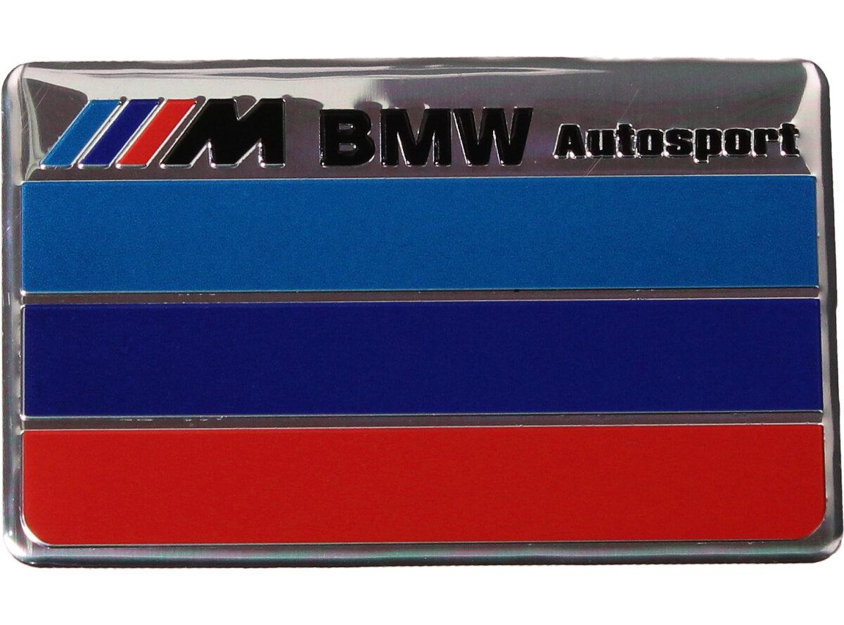 Kovová samolepka M BMW Autosport 5cm x 8cm