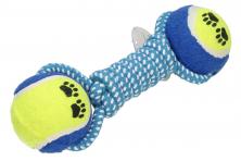 Foto 5 - Hračka pro psa provaz s tenisáky a ťapkami