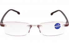 Foto 5 - Dioptrické brýle s antireflexní vrstvou hnědé +1,00