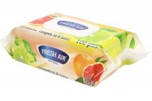Foto 5 - Fresh Air vlhčené ubrousky 100ks Grapefruit & Lime