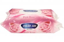 Foto 5 - Fresh Air vlhčené ubrousky 100ks Pink Rose