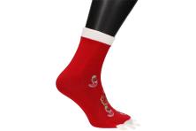 Foto 5 - Ponožky Toe Socks Červené s designem
