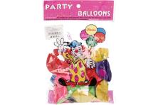 Foto 5 - Nafukovací balónky Party 25ks latexové pastelové mix barev