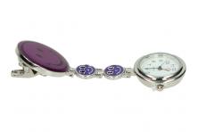 Foto 5 - Závěsné hodinky fialové