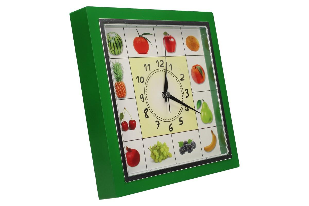 Nástěnné hodiny FLORINA VEGA ovoce a zelenina ručičkové