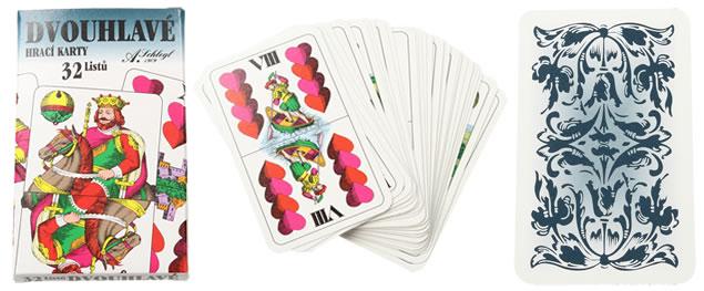 Maryášové karty jednohlavé 32 kusů