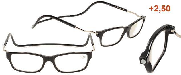 Dioptrické brýle +3,00 hnědé