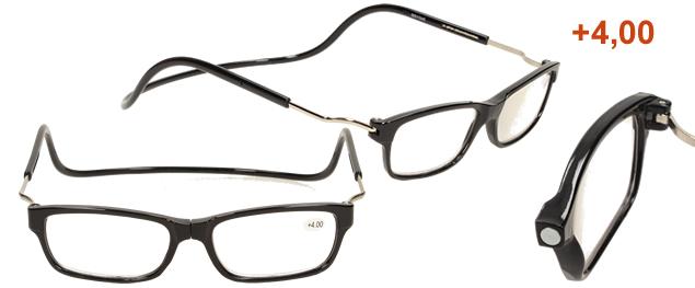 Dioptrické brýle pro krátkozrakost -2,50 černé