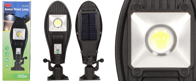 Solární systém LED reflektor 200W s dálkovým ovladačem