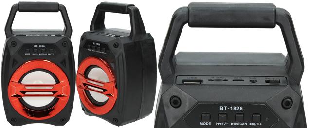 Kapesní Mini Radio a Bluetooth reproduktor Charge G2 černý