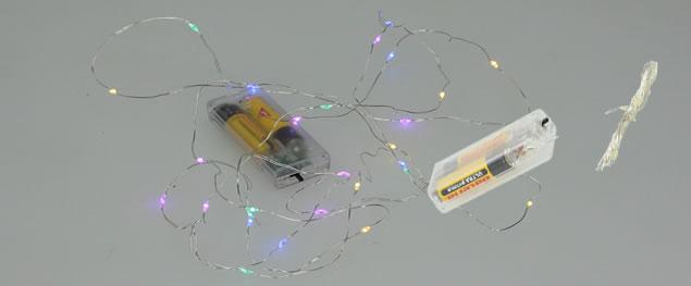 LED solární Vánoční Osvětlení 10 M 100 Led Diod